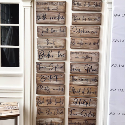 Custom Wood Sign
