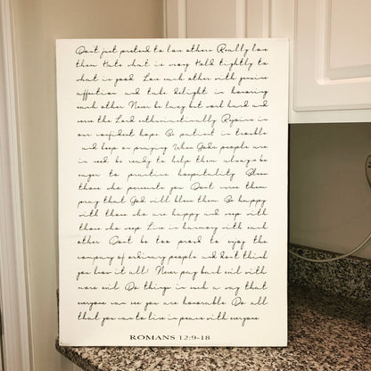 Custom Wood Sign