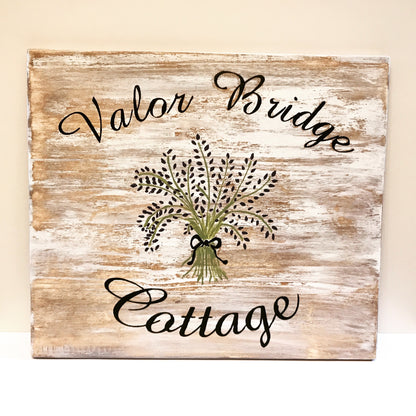 Custom Wood Sign