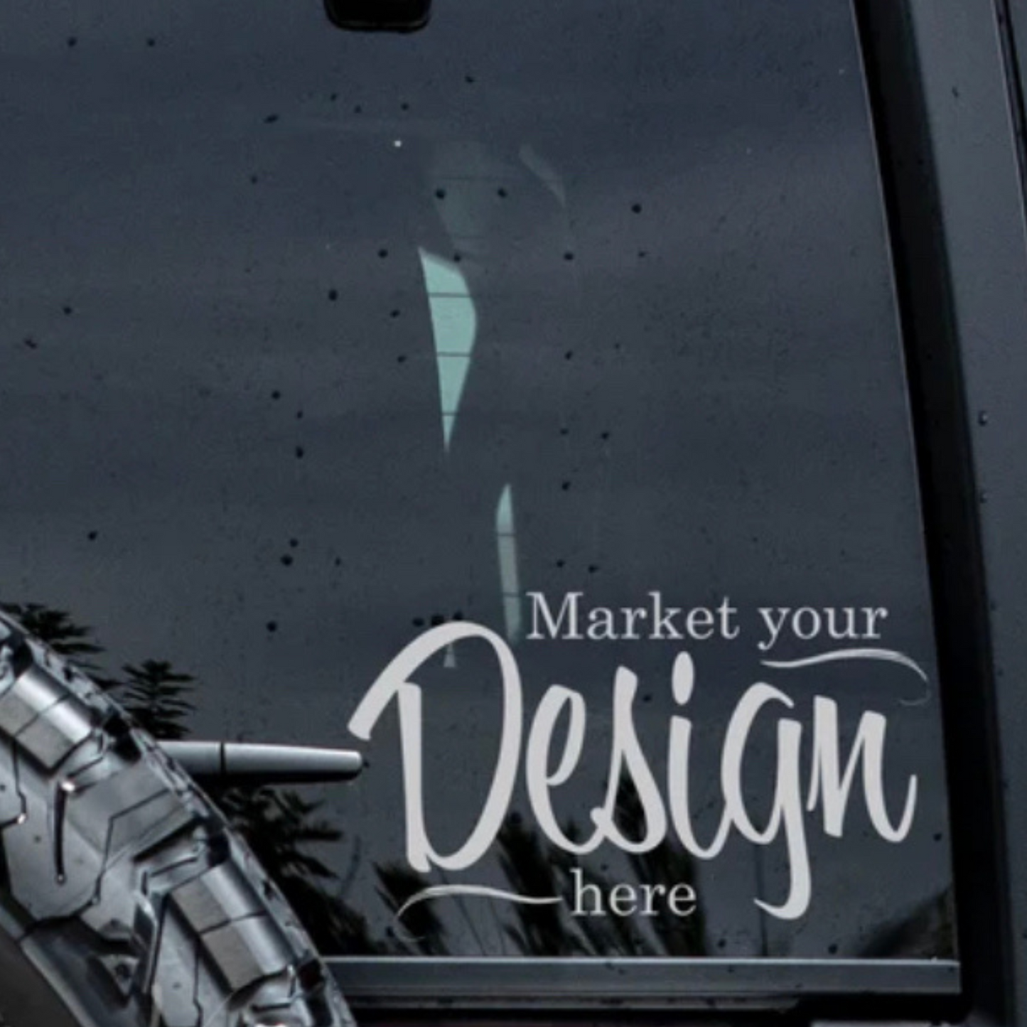 Car Decals ~ UV and Water Resistant Vinyl