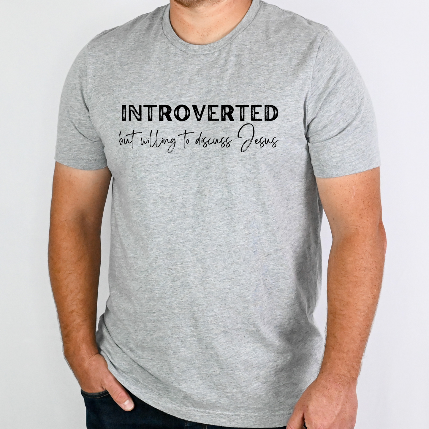 Introverted but willing to discuss Jesus Unisex